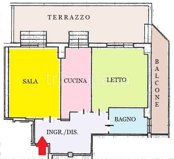 appartamento in vendita a Roma in zona Prenestino-Centocelle