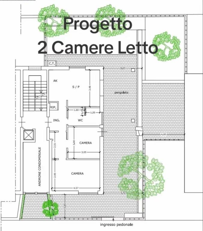 appartamento in vendita a Roma in zona Tomba di Nerone