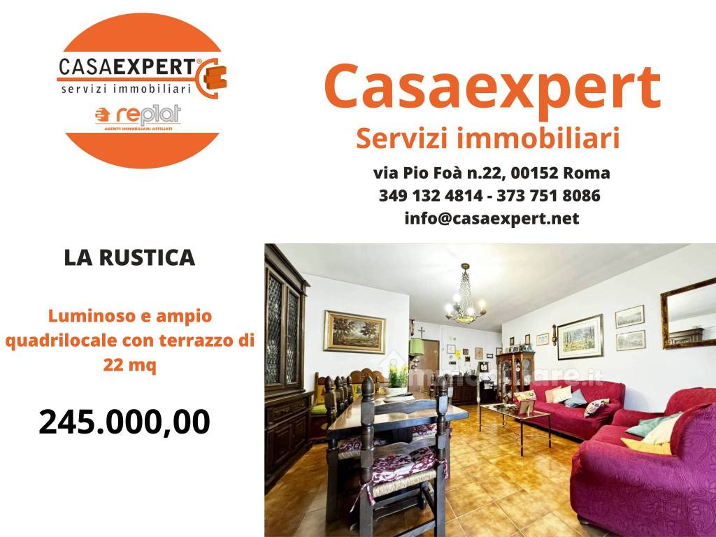 appartamento in vendita a Roma in zona Alessandrino