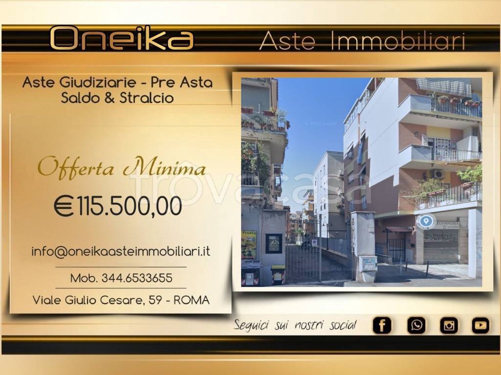 appartamento in vendita a Roma in zona Prenestino-Centocelle