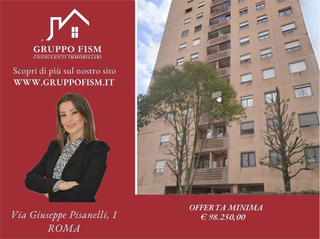 appartamento in vendita a Roma in zona Fidene