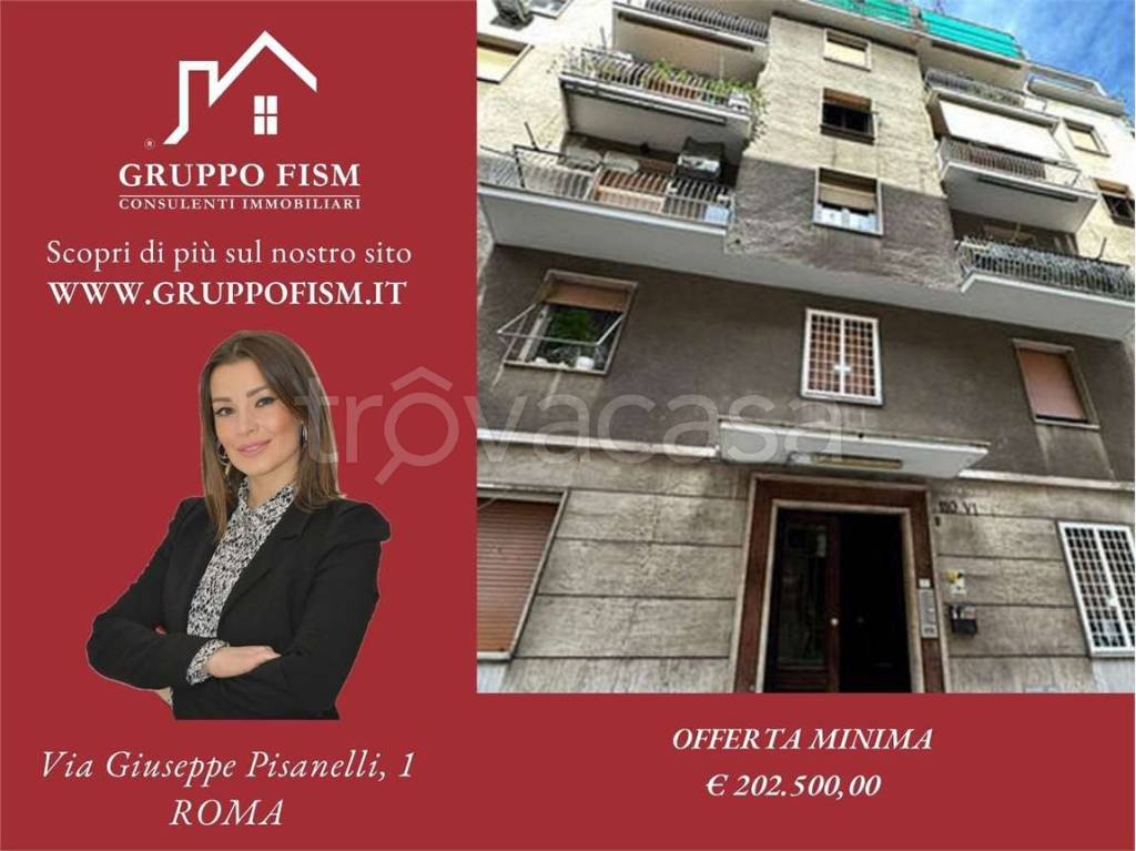 appartamento in vendita a Roma in zona Aurelio