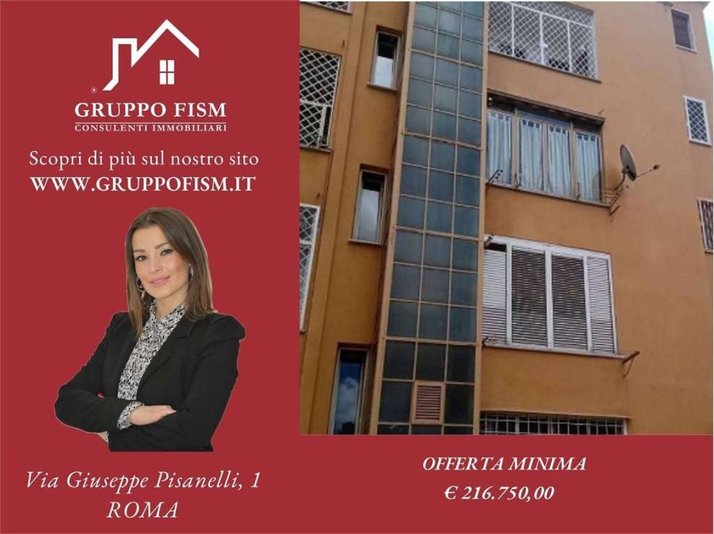 appartamento in vendita a Roma in zona Gianicolense