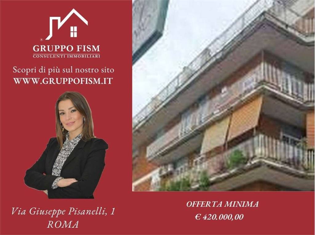 appartamento in vendita a Roma in zona Appio Claudio