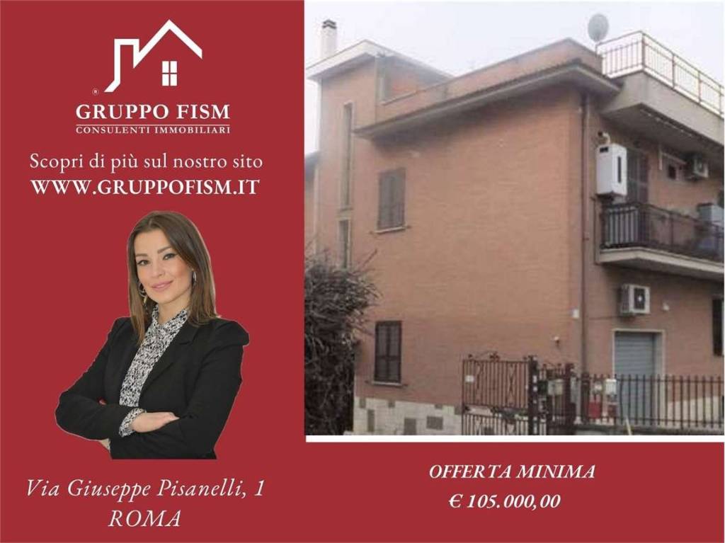 appartamento in vendita a Roma in zona Tor Sapienza