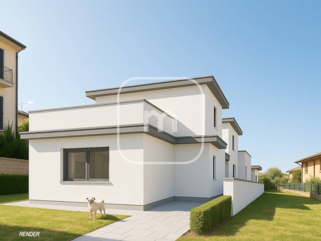 casa indipendente in vendita a Roma in zona Finocchio