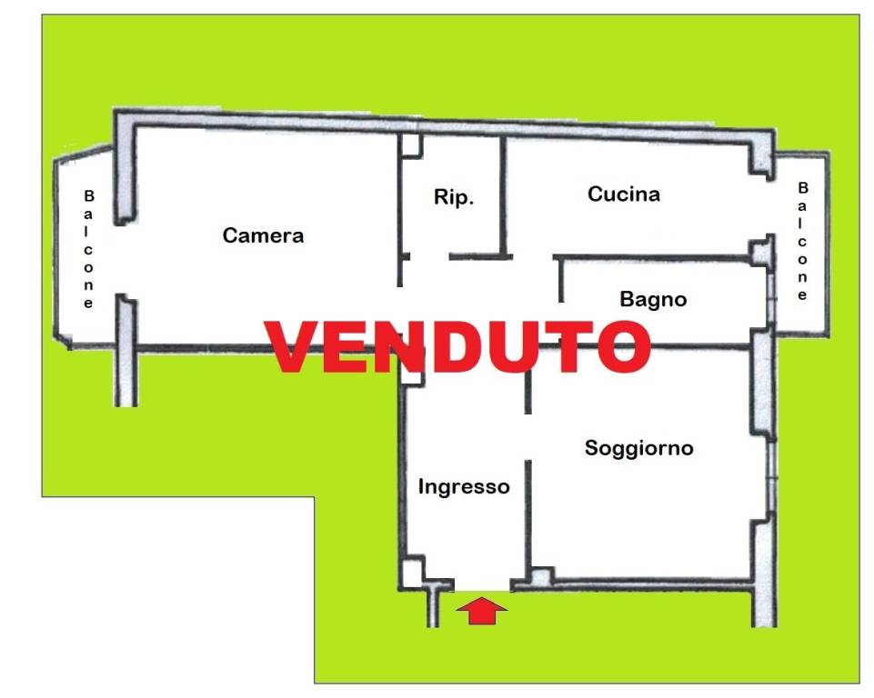 appartamento in vendita a Roma in zona Tuscolano