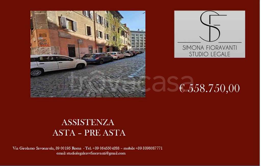 appartamento in vendita a Roma in zona Trastevere