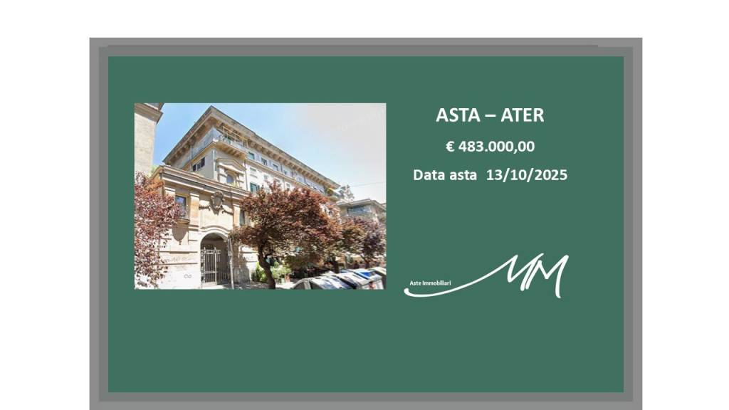 appartamento in vendita a Roma in zona Della Vittoria