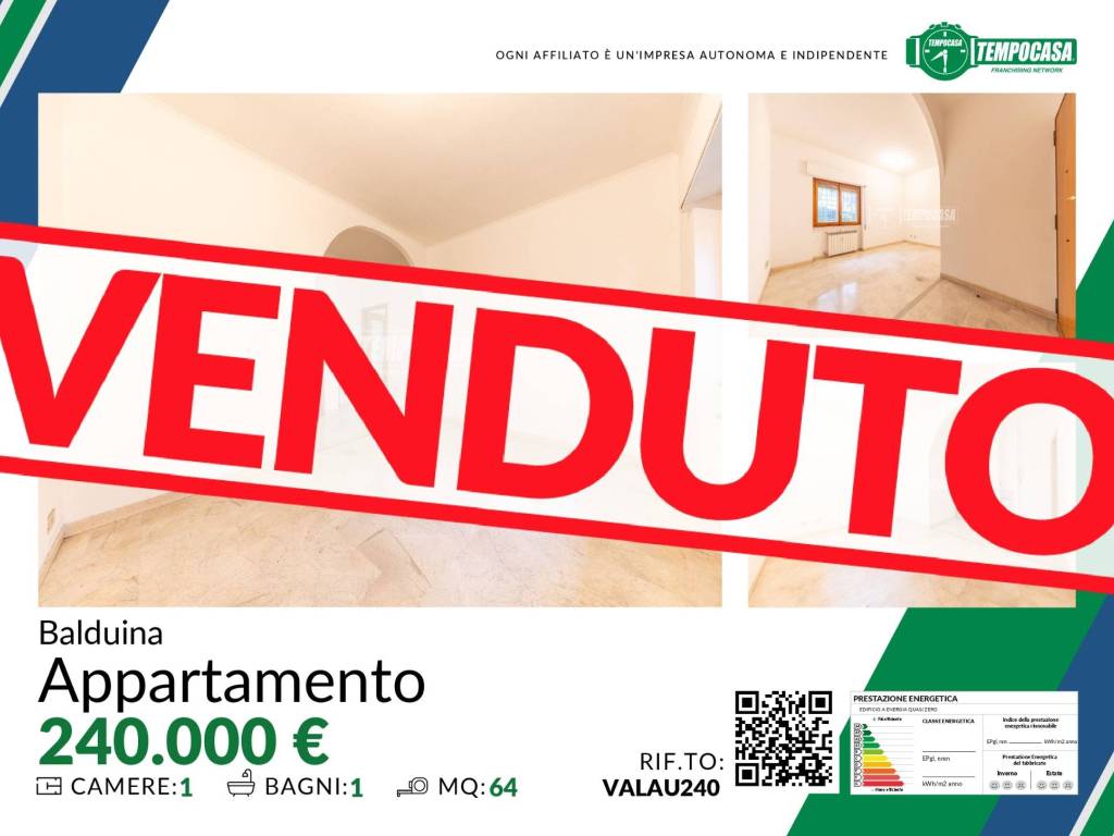 appartamento in vendita a Roma in zona Aurelio