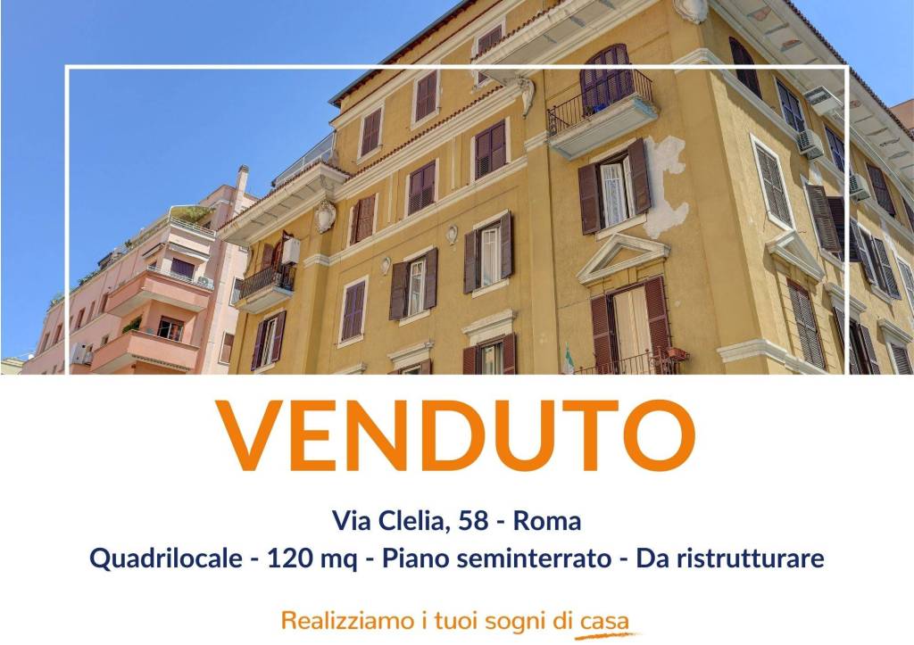 appartamento in vendita a Roma