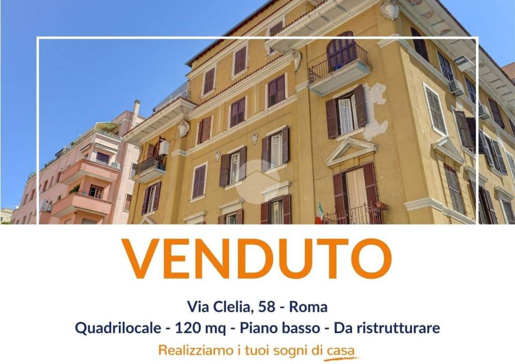 appartamento in vendita a Roma