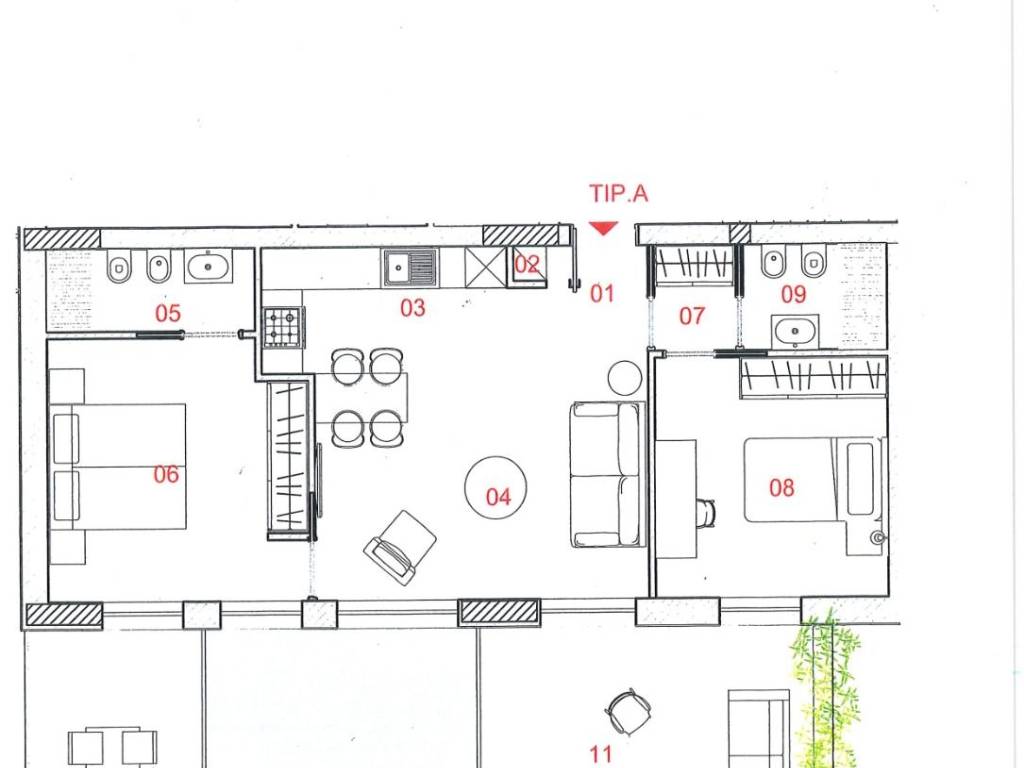 appartamento in vendita a Roma in zona Casalotti