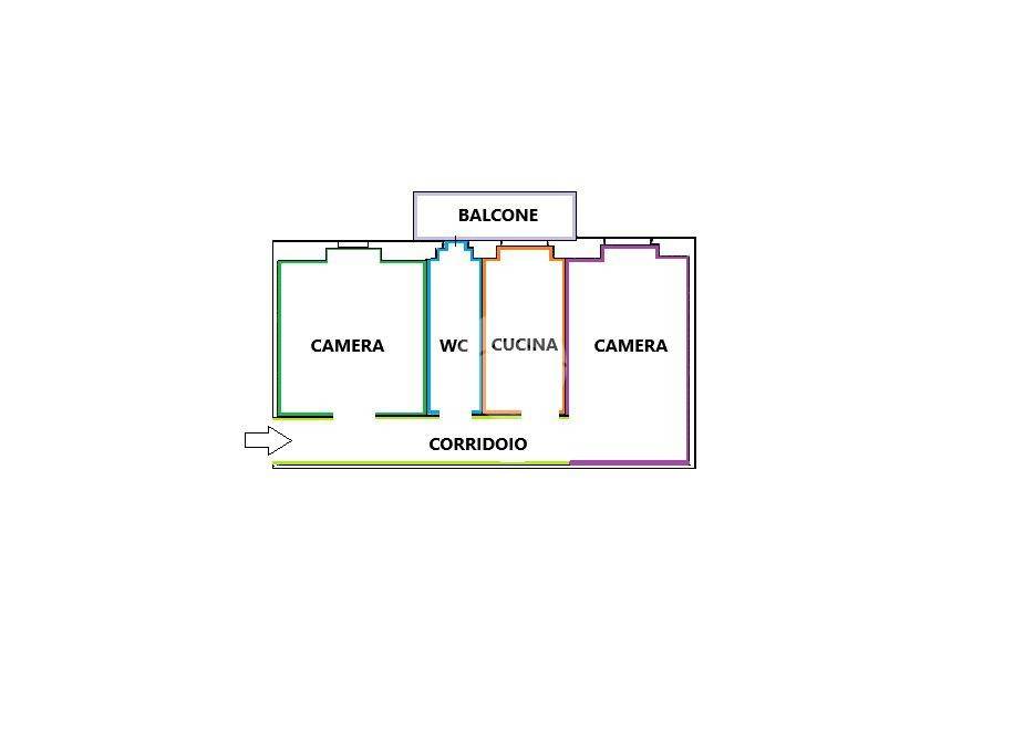 appartamento in vendita a Roma in zona Appio Latino