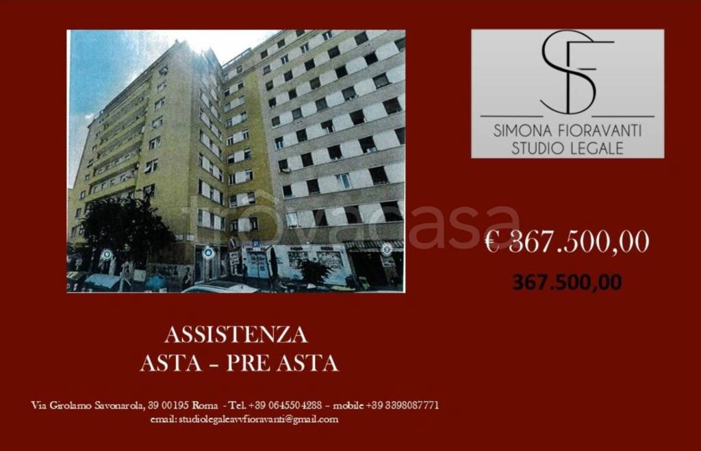 appartamento in vendita a Roma in zona Gianicolense