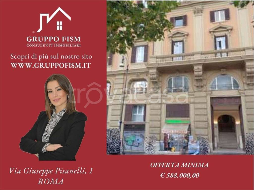 appartamento in vendita a Roma in zona Flaminio