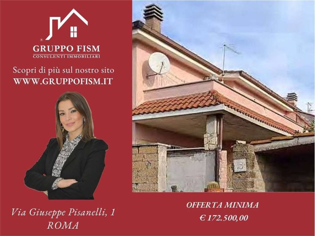 casa indipendente in vendita a Roma in zona Dragona/Bagnoletto