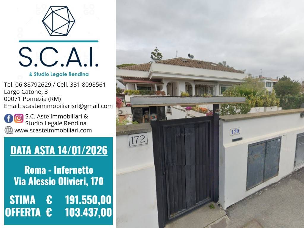 appartamento in vendita a Roma in zona Infernetto