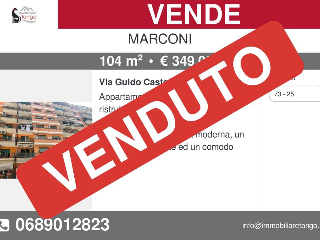 appartamento in vendita a Roma in zona Portuense