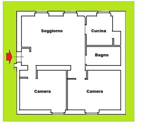appartamento in vendita a Roma
