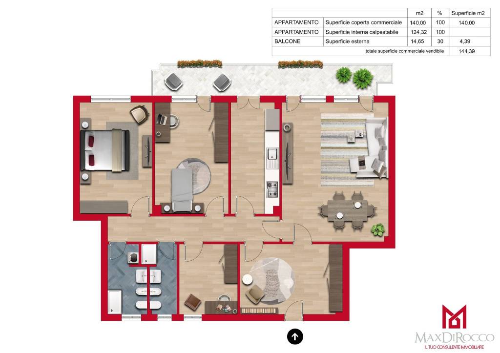 appartamento in vendita a Roma in zona Appio Latino
