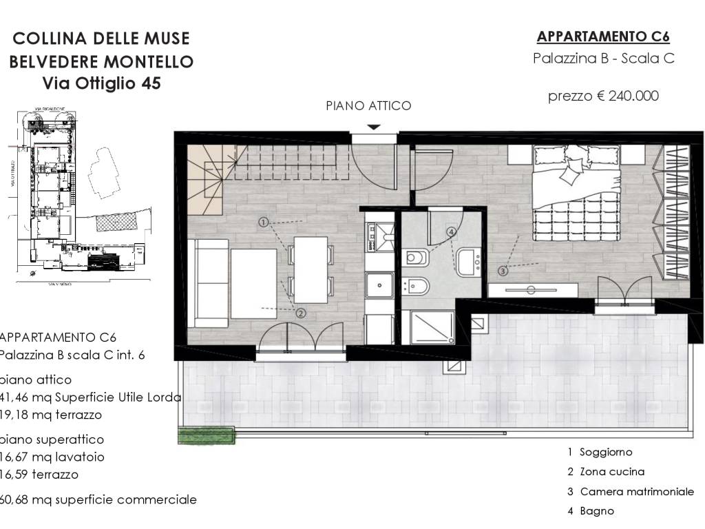 appartamento in vendita a Roma in zona Torrevecchia