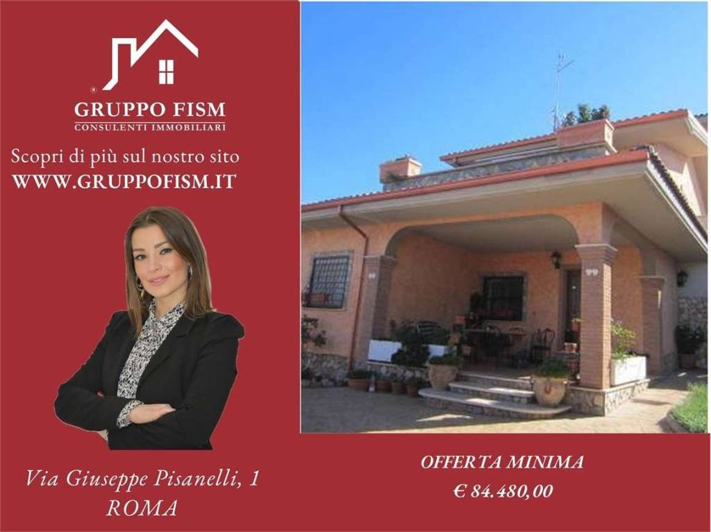 casa indipendente in vendita a Roma in zona Giardini di Corcolle