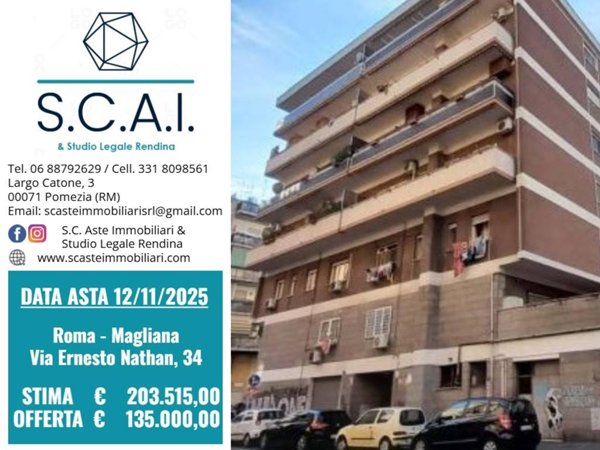 appartamento in vendita a Roma in zona Portuense