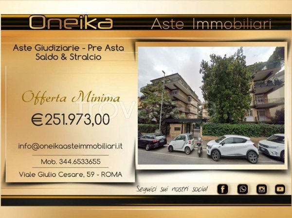 appartamento in vendita a Roma in zona Flaminio