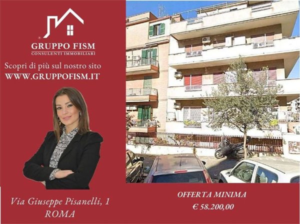 appartamento in vendita a Roma in zona Prenestino-Centocelle