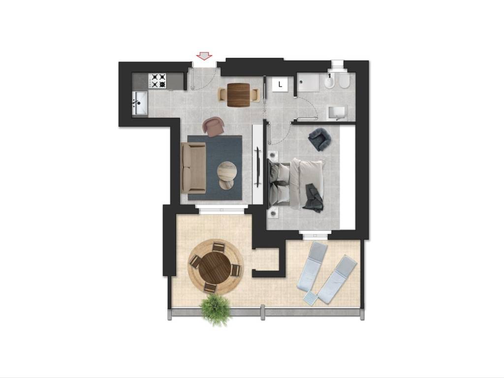 appartamento in vendita a Roma in zona Tiburtino