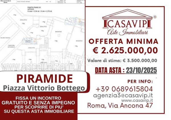 locale di sgombero in vendita a Roma in zona Testaccio