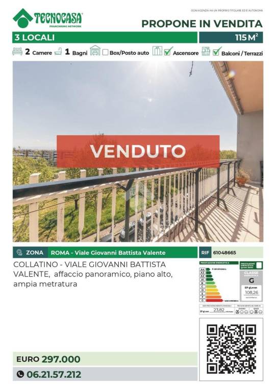 appartamento in vendita a Roma in zona Prenestino-Labicano