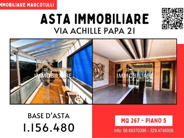 appartamento in vendita a Roma