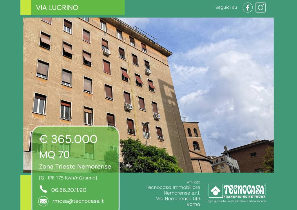 appartamento in vendita a Roma in zona Trieste