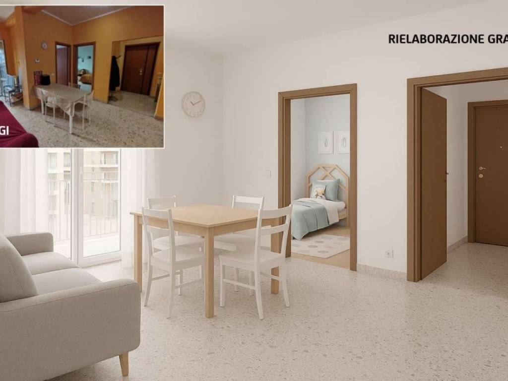appartamento in vendita a Roma in zona Torre Spaccata