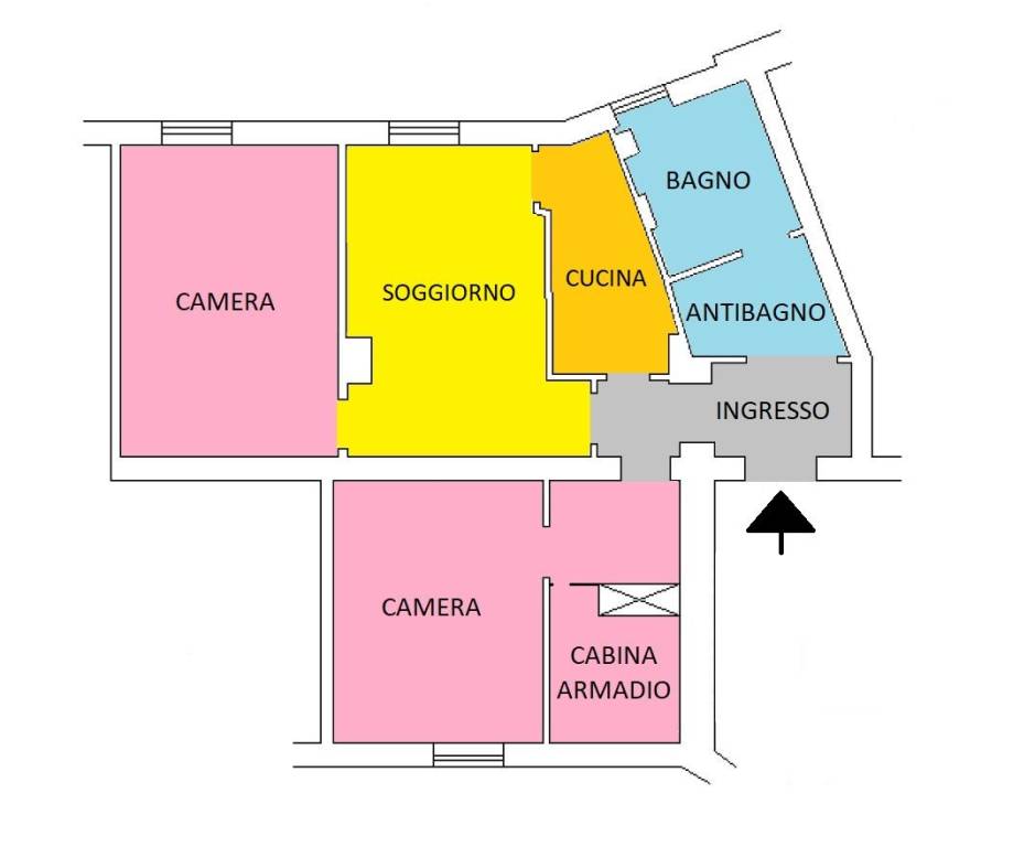 appartamento in vendita a Roma in zona Tiburtino