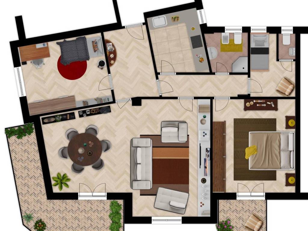 appartamento in vendita a Roma in zona Monte Sacro/Talenti