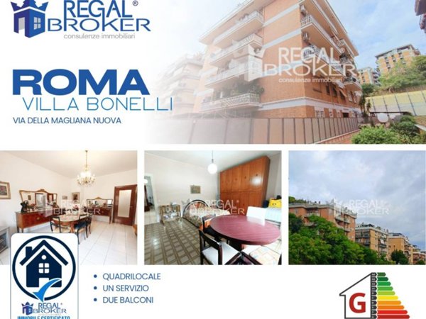 appartamento in vendita a Roma in zona Portuense