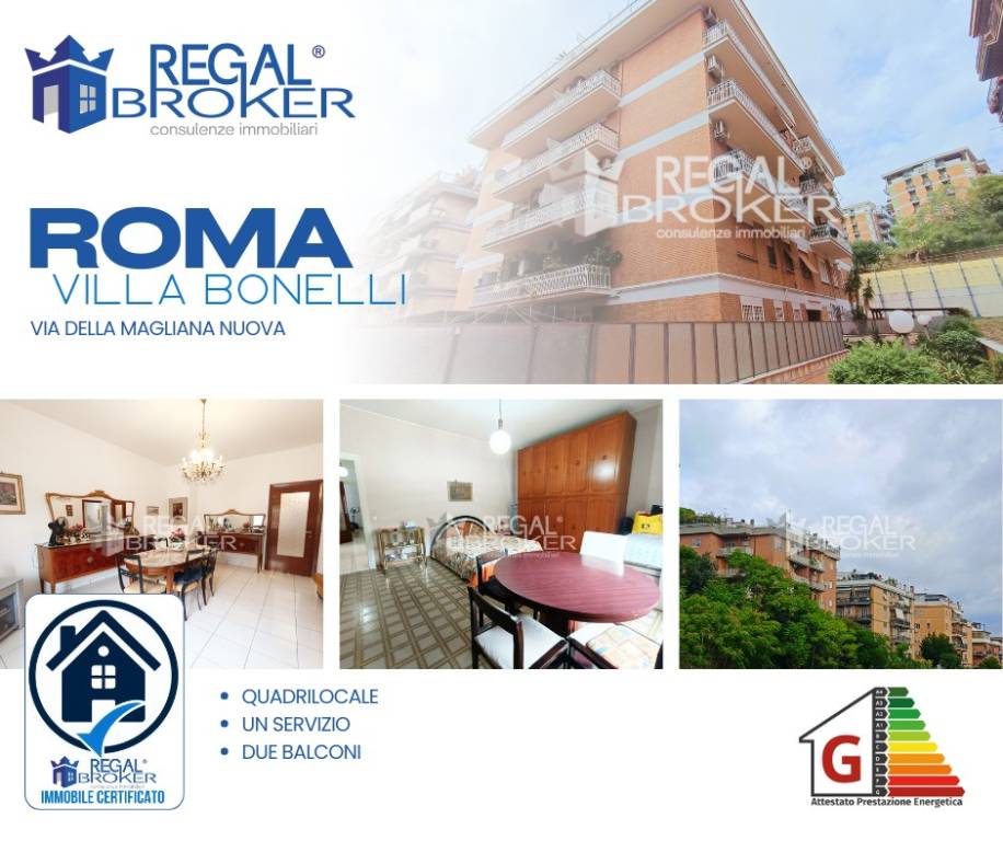 appartamento in vendita a Roma in zona Portuense