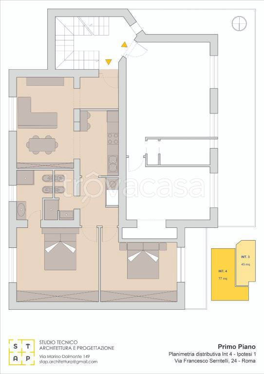 appartamento in vendita a Roma in zona Tor di Quinto