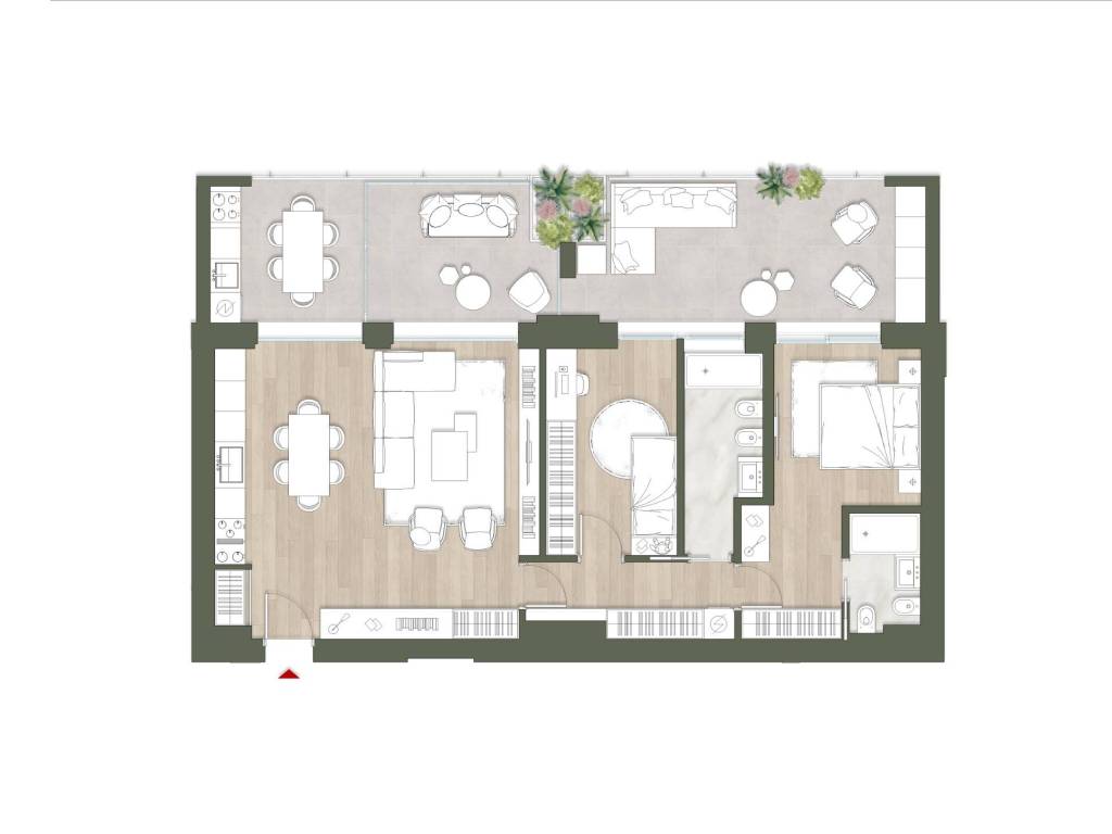appartamento in vendita a Roma in zona Aurelio