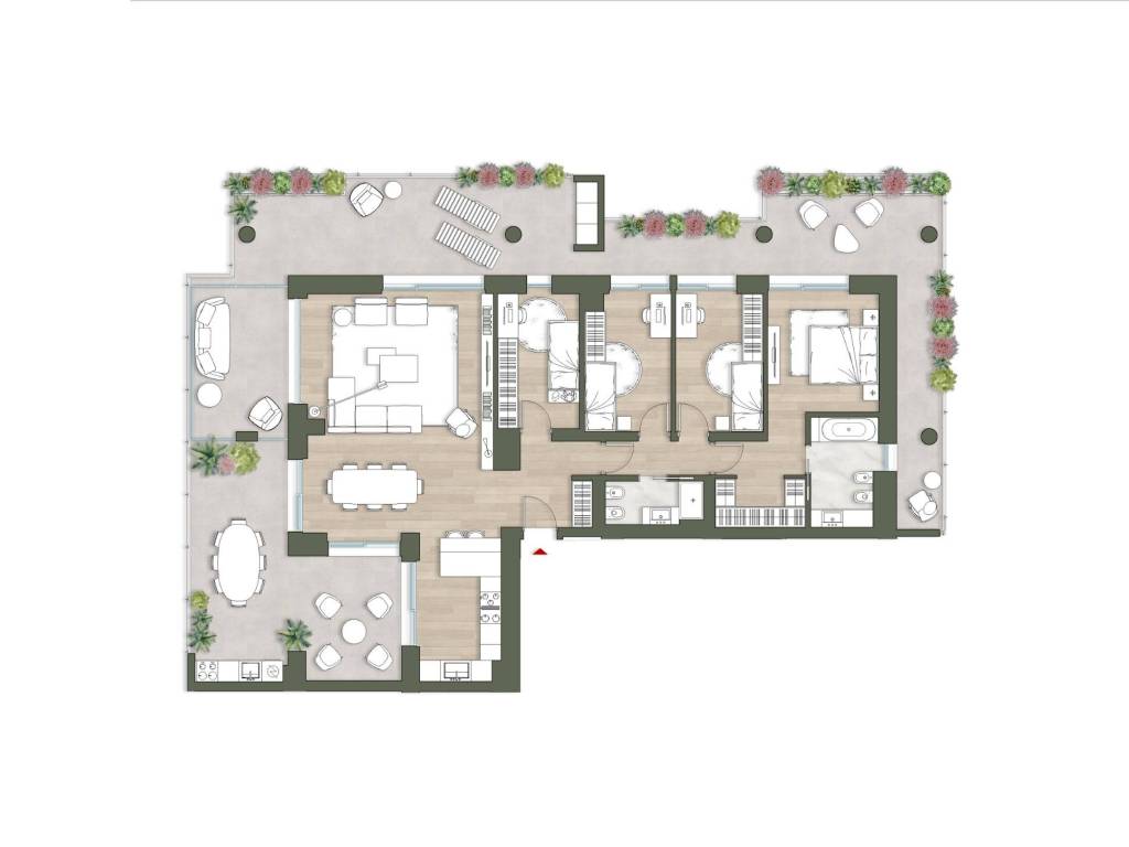 appartamento in vendita a Roma in zona Aurelio