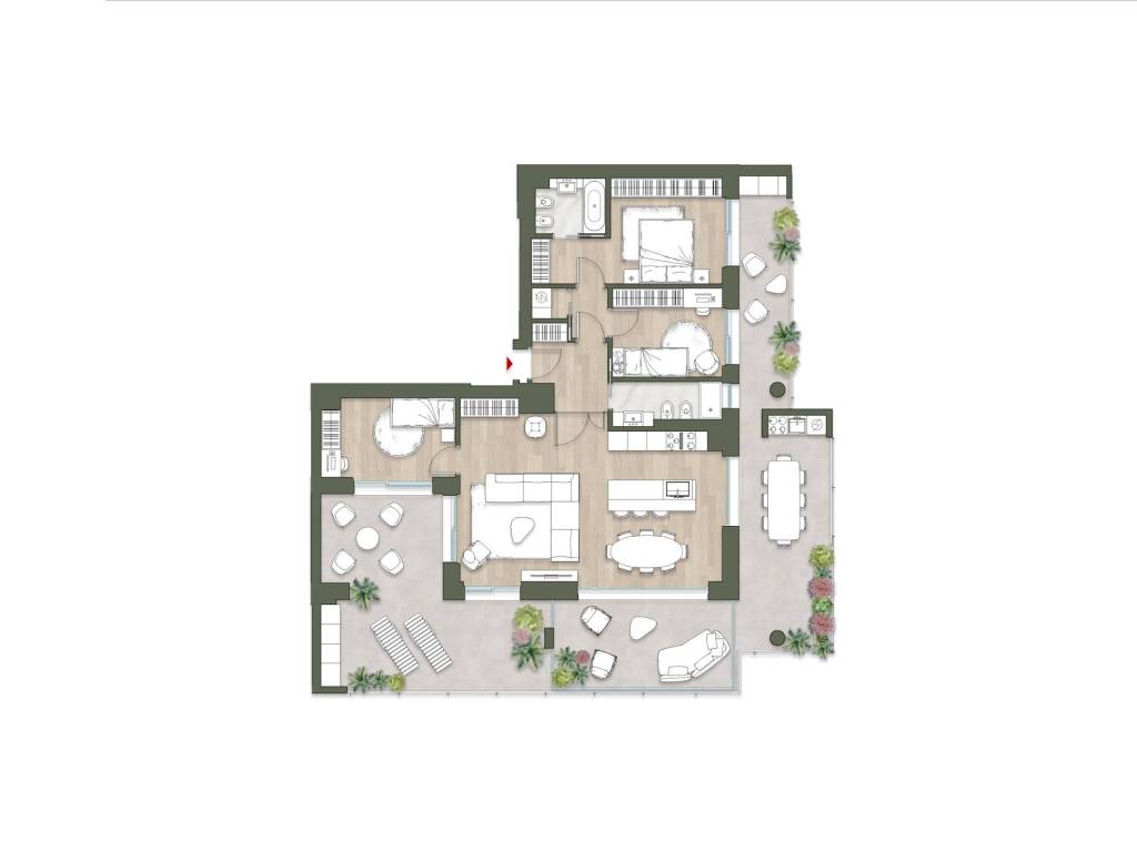 appartamento in vendita a Roma in zona Aurelio