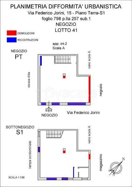 locale commerciale in vendita a Roma in zona Portuense