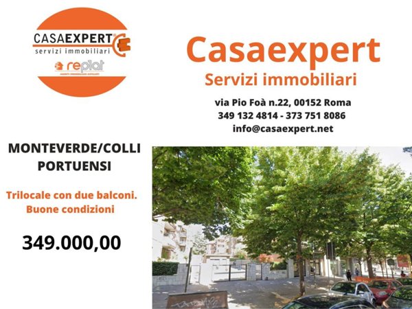 appartamento in vendita a Roma in zona Gianicolense
