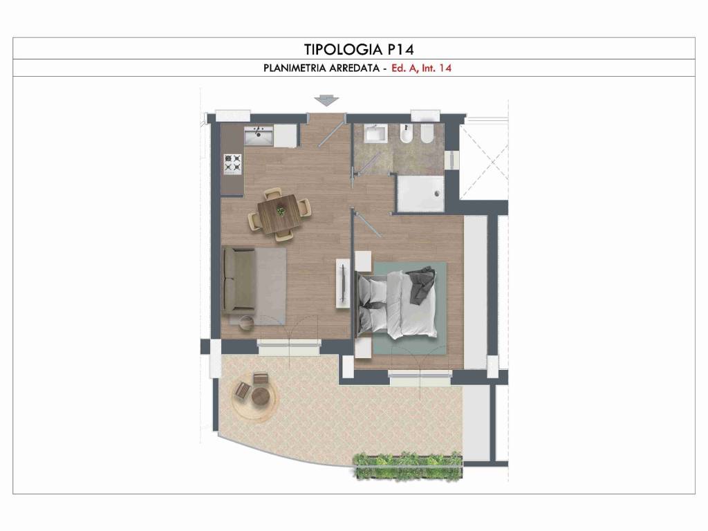 appartamento in vendita a Roma in zona Torre Maura