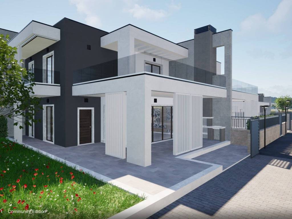 casa indipendente in vendita a Roma in zona Borghesiana