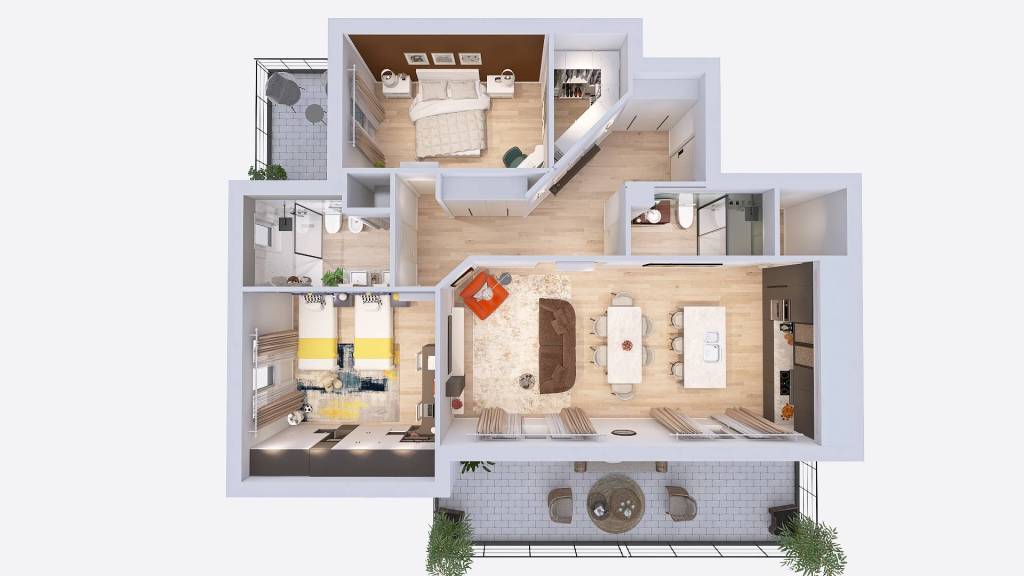 appartamento in vendita a Roma in zona Corviale