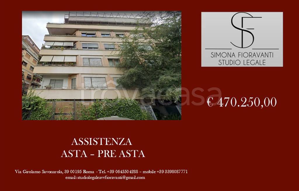 appartamento in vendita a Roma in zona Della Vittoria